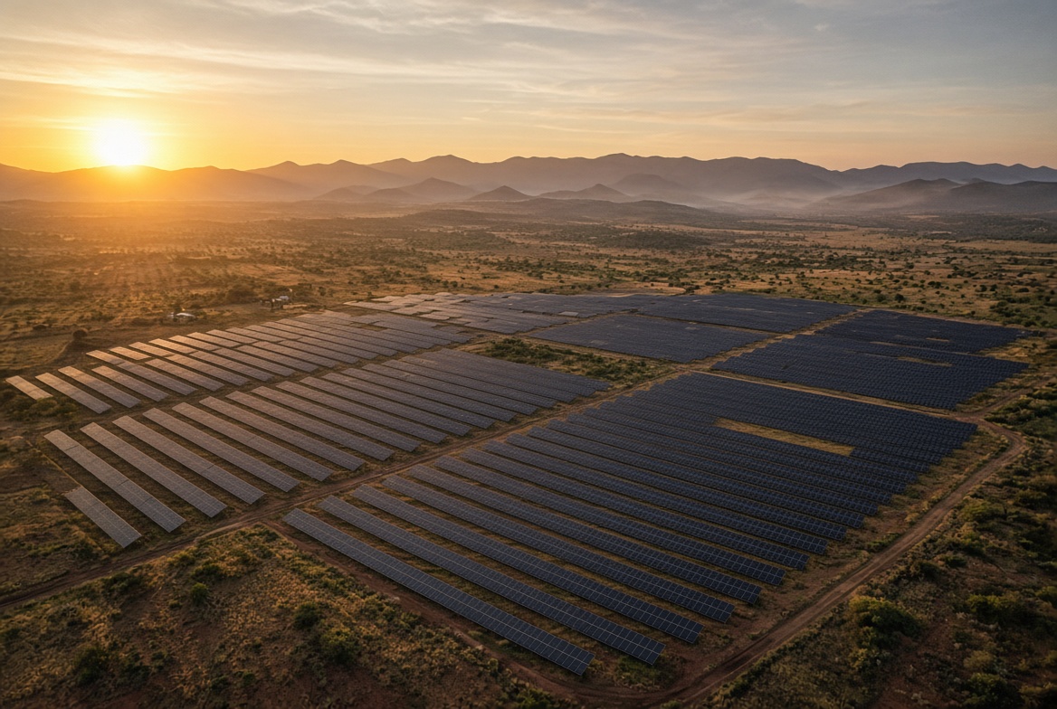 Utility-scale solar
